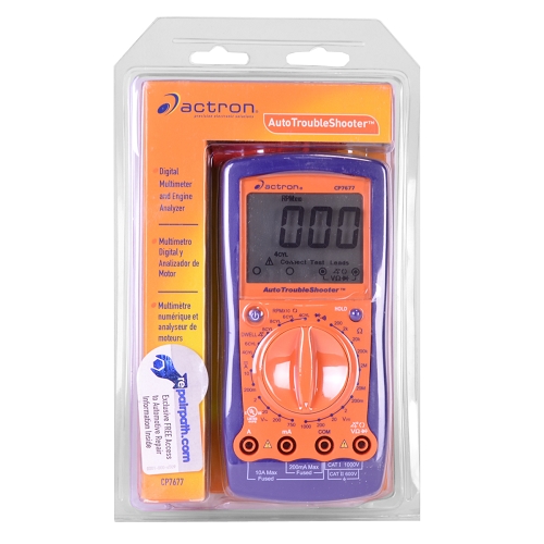 Actron Auto Troubleshooter Digital Multimeter & Engine Analyzer