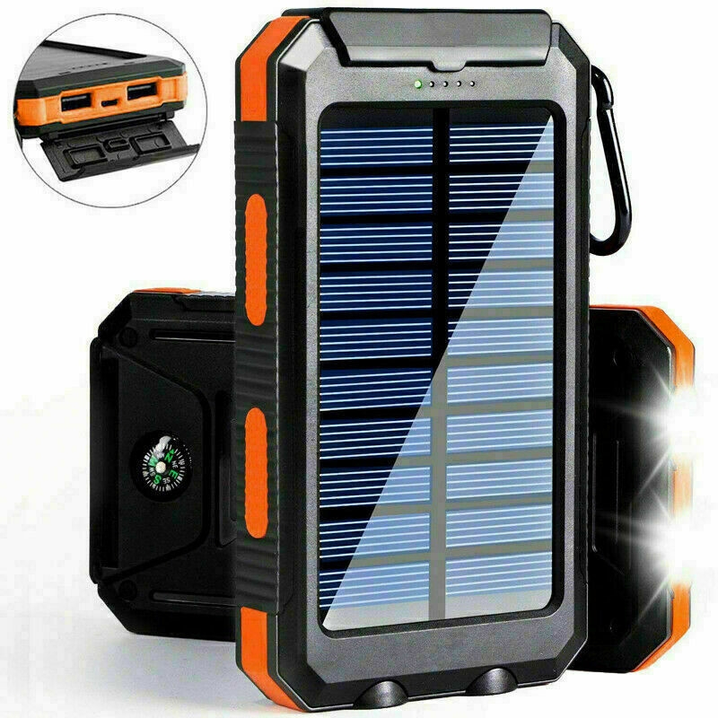 Dual USB Solar Powered Bank Property Room