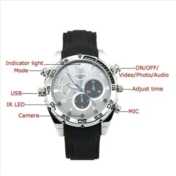 32GB SPY DVR Camera Watch