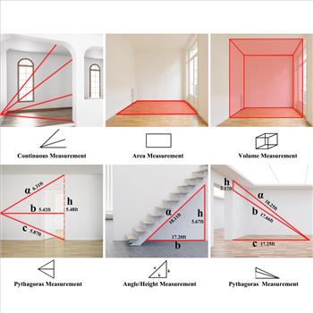 40M Laser Digital Tape Measure