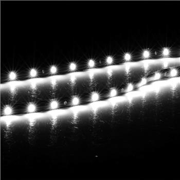 4pcs 15 LED Waterproof Vehicle Strip Light (White)
