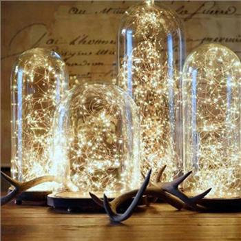 (4X) Copper LED String Lights