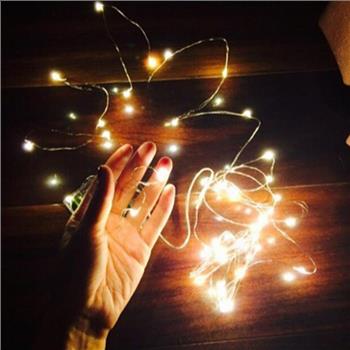 (4X) Copper LED String Lights