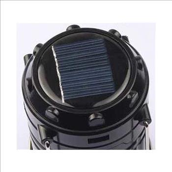 6 LED Collapsible Solar Camping Lantern / Flashlight