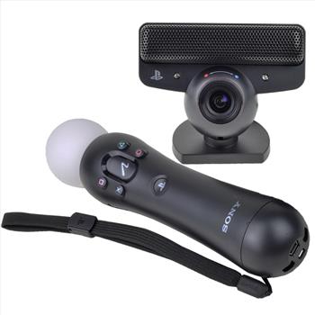 Sony PlayStation 3 Eye Camera & Move Controller Bundle