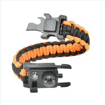 9-in-1 Paracord Survival Wristband