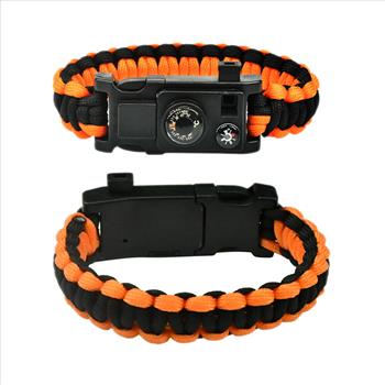 9-in-1 Paracord Survival Wristband