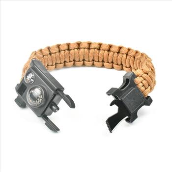 9-in-1 Paracord Survival Wristband