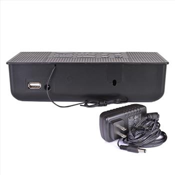 Akai FM PLL Alarm Clock Radio w/Fast Charging USB Port