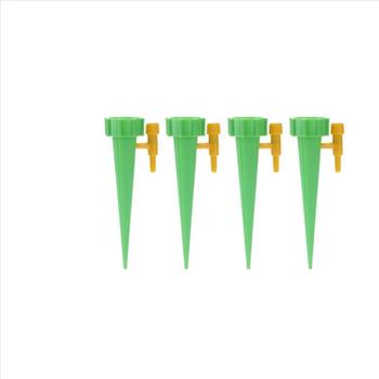 Auto-Drip Irrigation Spikes for Water Bottles (4 Pack)
