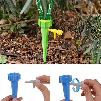 Auto-Drip Irrigation Spikes for Water Bottles (4 Pack)