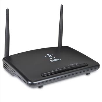 Belkin 300Mbps Wireless 4-Port Dual-Antenna Router