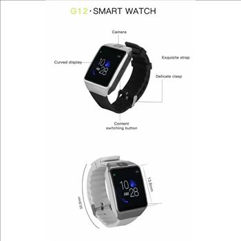 Bluetooth Wrist Phone Smartwatch - Gold