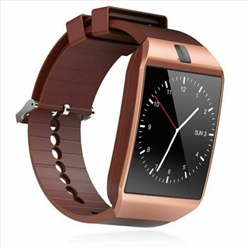 Bluetooth Wrist Phone Smartwatch - Gold