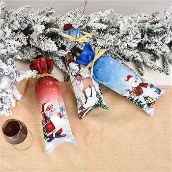 Christmas Wine Bottle Gift Bags