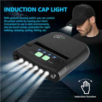 Clip-on 6 LED Hat Light