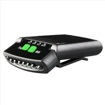 Clip-on 6 LED Hat Light
