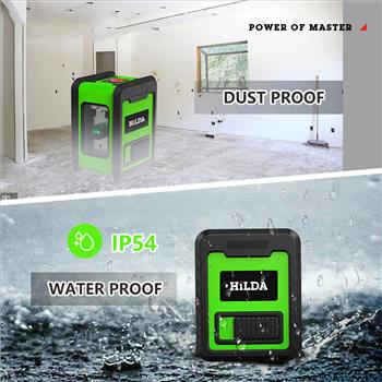 Dual Line Green Self-Leveling Laser