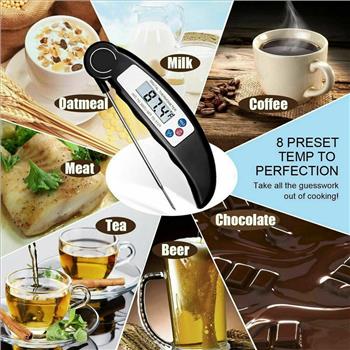 Foldable Instant Read Food Thermometer