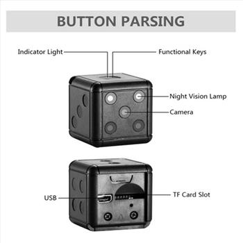 Hidden 1080P Dice Camera
