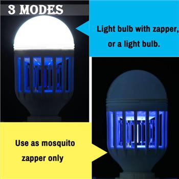 LED Bulb Bug Zapper