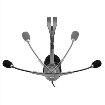 Logitech Stereo Headset w/Flexible Boom Microphone