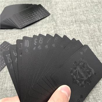 Midnight Black Playing Cards