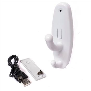 Motion Detection Spy Clothes Hook Hidden Camera