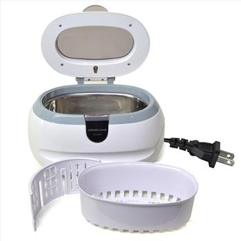 New Sonic Wave Jewelry Cleaner Plus Cleans Coins, Eyeglasses, More / Professional Cleaning Results