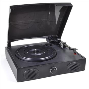 USB Turntable/Vinyl Archiver w/Built-in Speakers