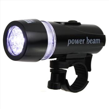 Waterproof 5 LED Bicycle Bike Headlight + 5 LED Taillight