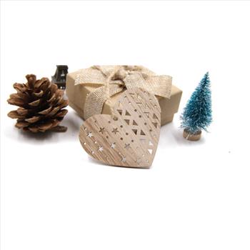 Wooden Ornament 12-Pack