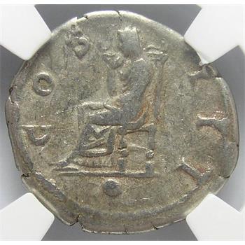 Scarce Silver NGC Slabbed Ancient Roman Coin - Hadrian AD 117-138 - Seven Hills Hoard - Choice Fine