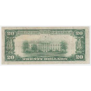 Scarce 1928 $20 Gold Certificate