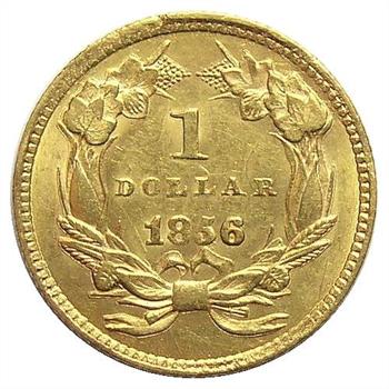 AU 1856 $1 U.S. Gold Princess - Tough to Find