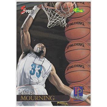 1994 Classic ~Perfect Picture~ #200 Alonzo Mourning NBA Card - Hall Of Famer
