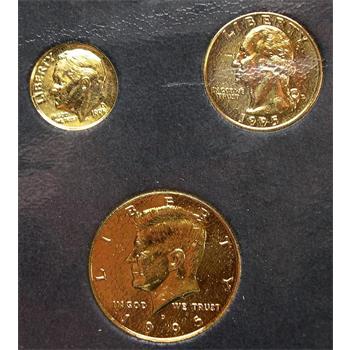1995: A Year to Remember - 5 Piece Gold Plated Coin Set