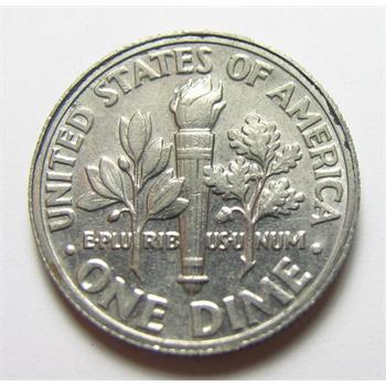 Mint Error 1996-P Roosevelt Dime, Wide Edge/Thick Planchet