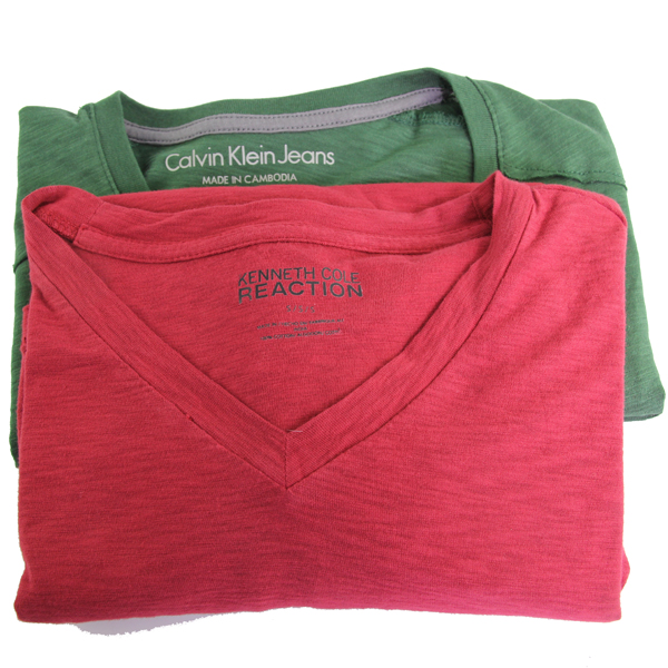 Calvin Cole Reaction Men's Shirts, Size S, 2 Pieces