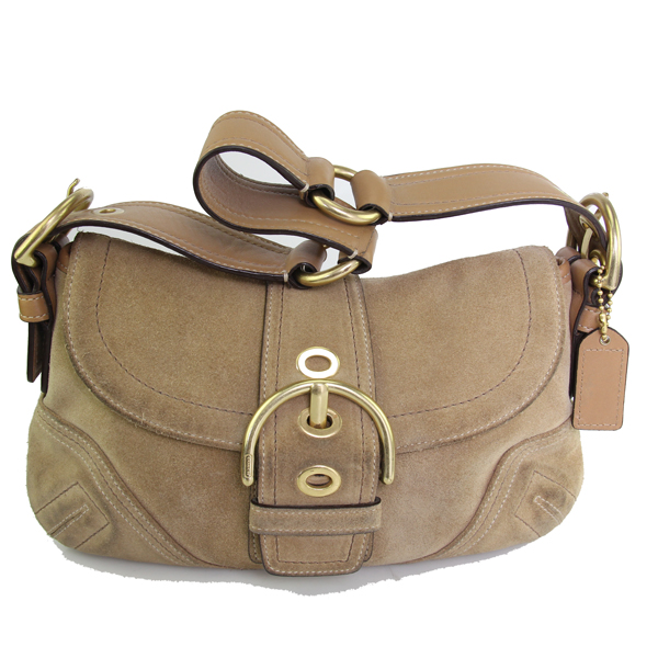 tan leather coach
