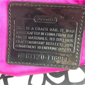 Coach Multi Color Tote Bag