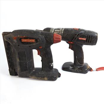 Craftsman Staple Gun And Drill