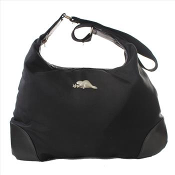 Roots 73 Black Hobo Bag | Property Room