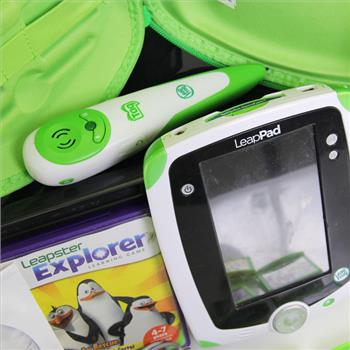 Leap Frog Pad and Animated Books, 9 Pieces