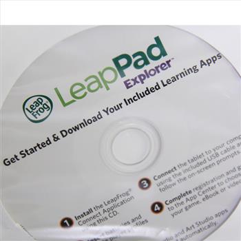 Leap Frog Pad and Animated Books, 9 Pieces