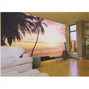 Hawaiian Sunset Wall Mural