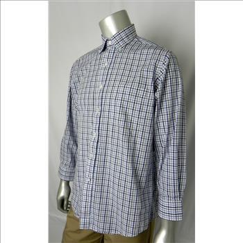 CLUB ROOM Men's Regular Fit Long Sleeve Dress Shirt Size 16 32/33 Retail $52.50