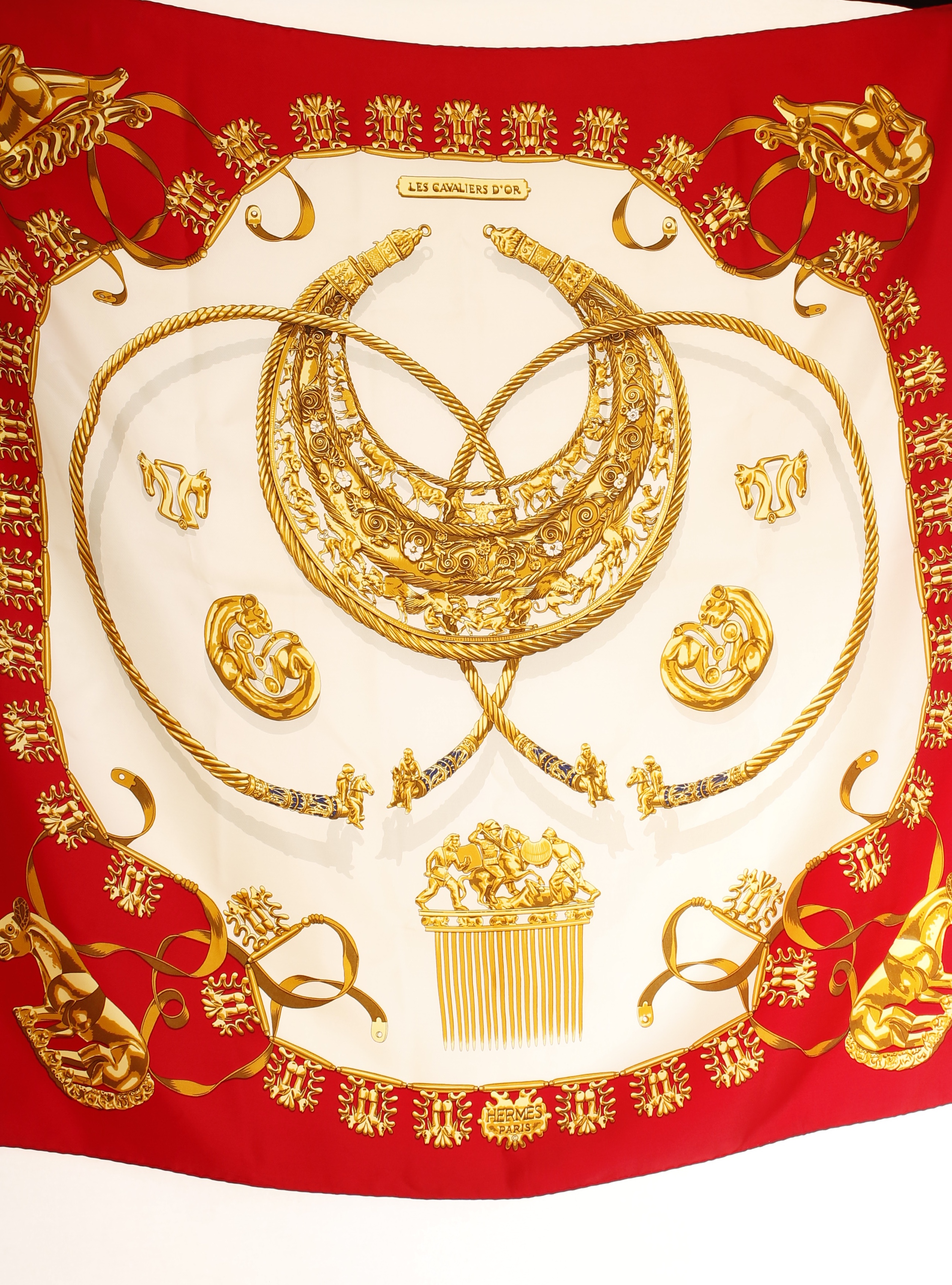 hermes scarf size os Property Room
