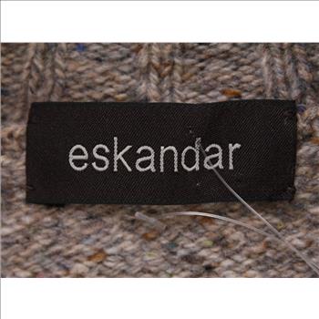 ESKANDAR Oversized Hand Loomed Sweater Size OS