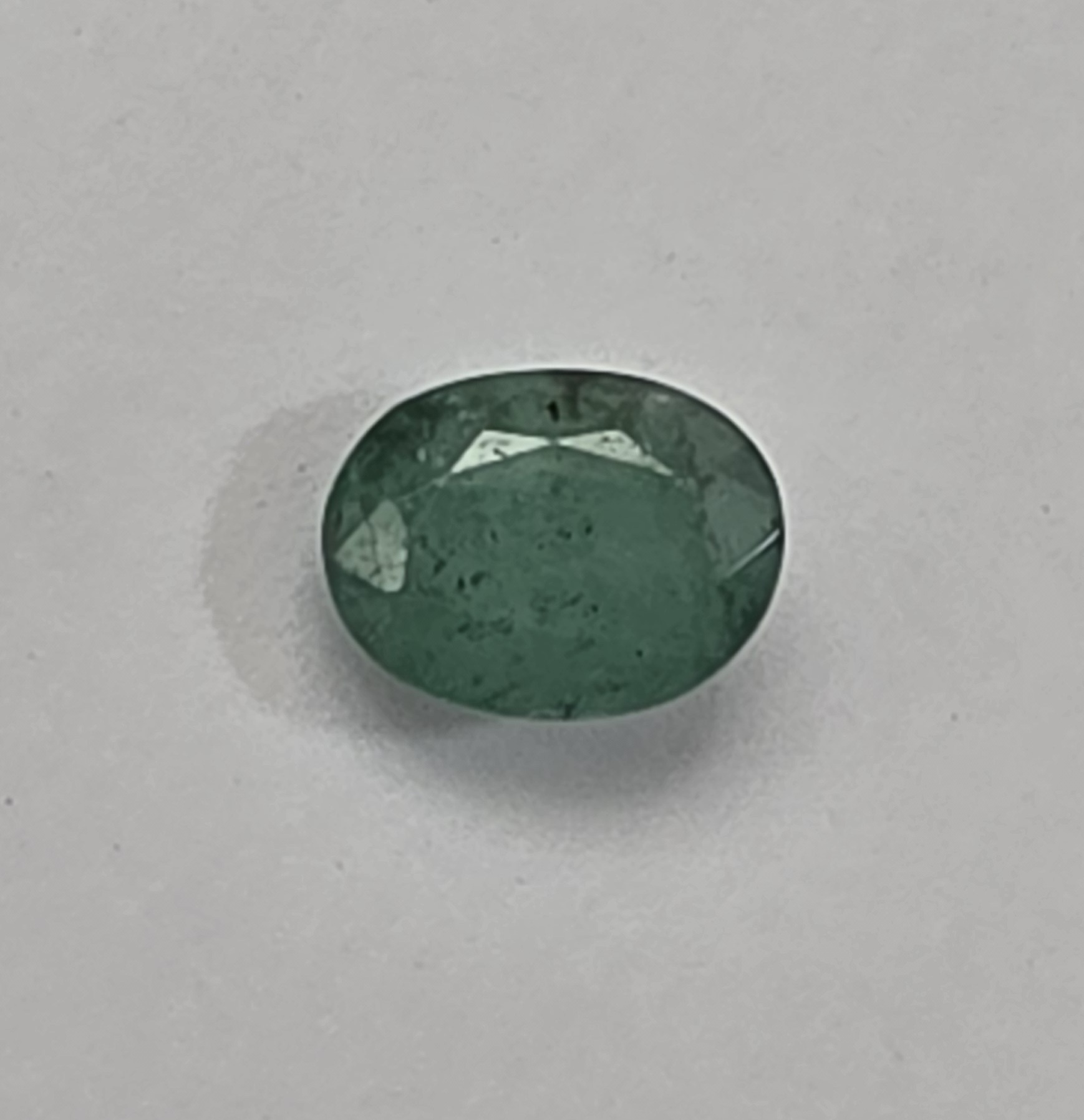 No Reserve Natural Emerald Oval Cut Loose Gemstone
